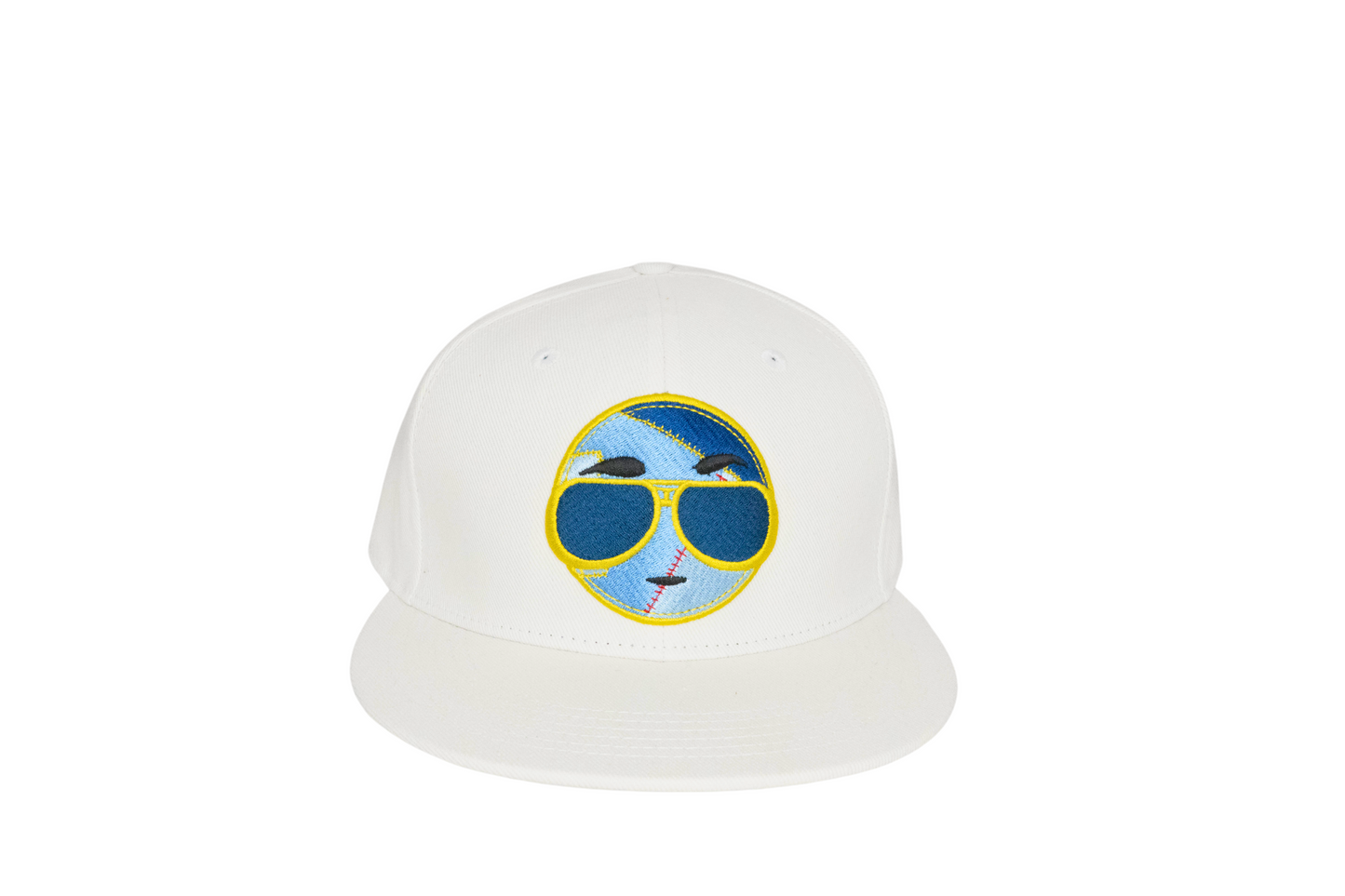 Feal The Real - White Fitted Hat