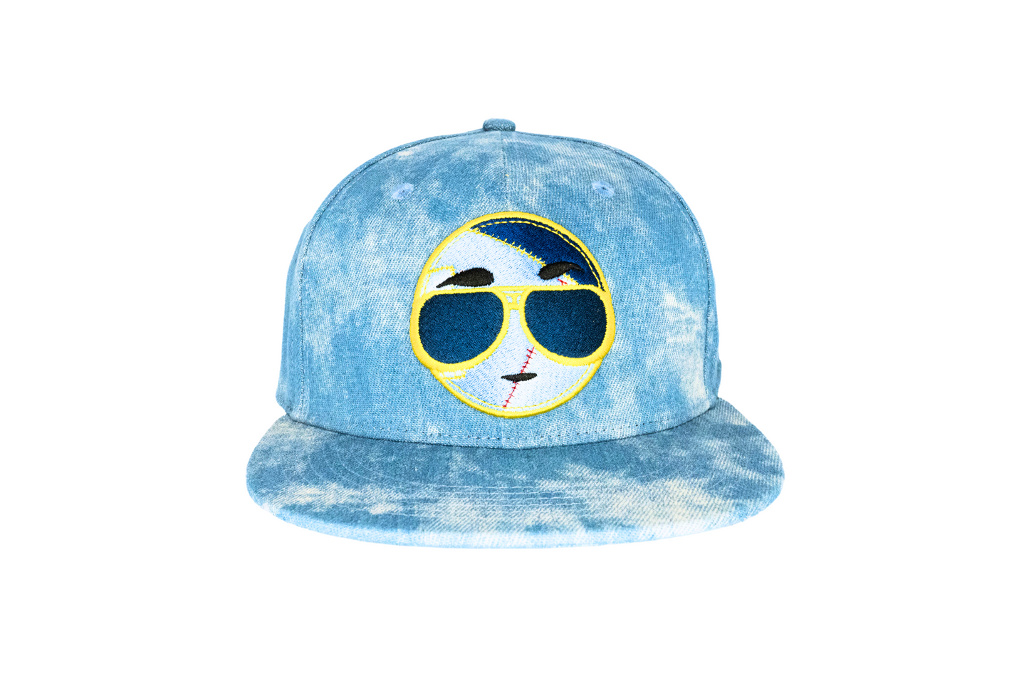 Feel The Real - Light Blue Denim Snapback Hat