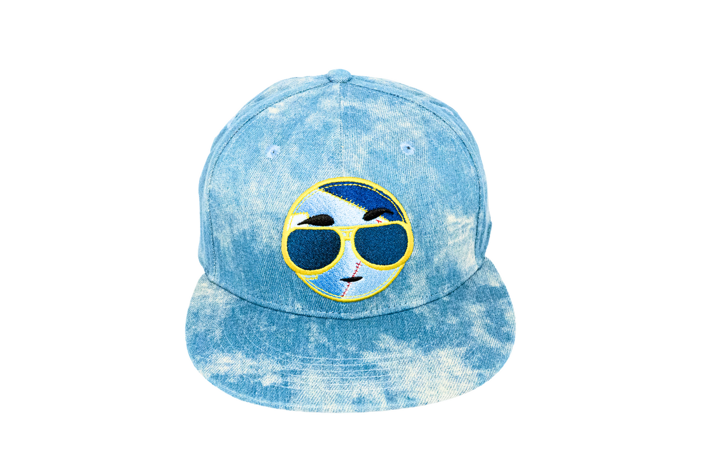 Feel The Real - Light Blue Denim Snapback Hat