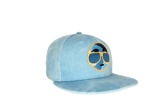 Feel The Real - Light Blue Denim Fitted Hat (New Era)